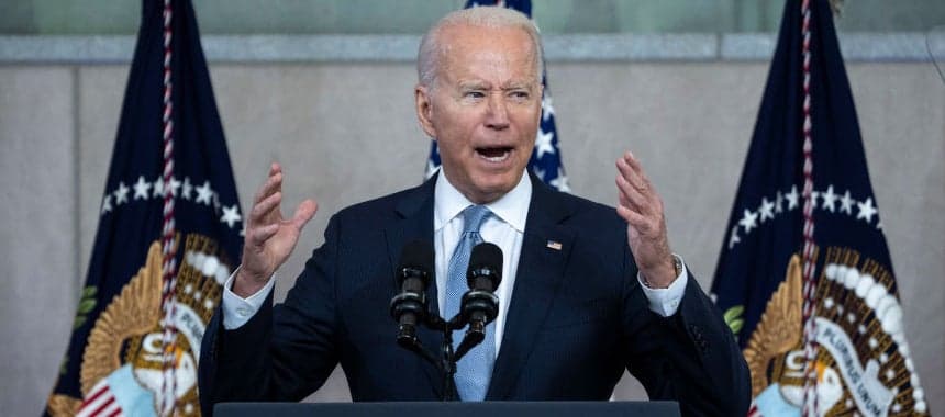 Cover Image for Reckless Demagogue Biden Sinks to New Low