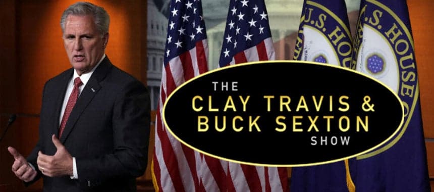 Cover Image for Leader McCarthy Pushes Back on Pelosi’s Mask Mandate