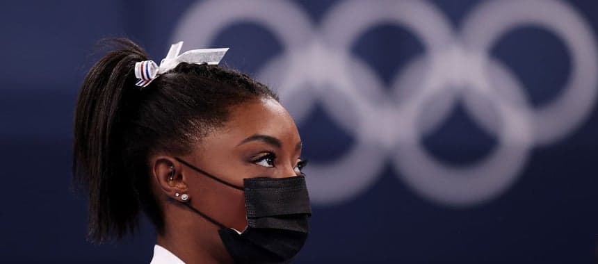 Cover Image for Buck Draws Heat for Speaking Truth About Simone Biles