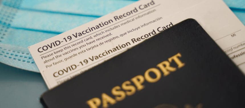 Cover Image for Vax Passports for Interstate Travel and More Covid Madness