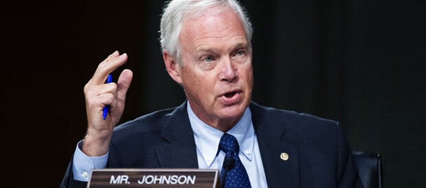 Cover Image for Ron Johnson’s Warning: The Vaxxed Are Dying in Israel, U.K.