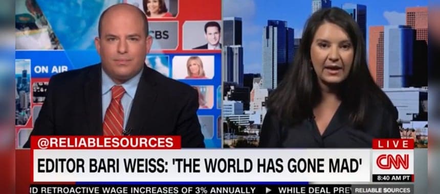 Cover Image for Bari Weiss Lands Body Blows on Media Bias