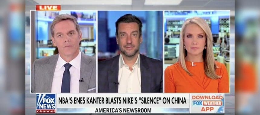 Cover Image for Clay Talks Enes Kanter, China and Nike on Fox