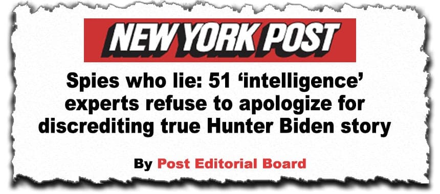 Cover Image for The NY Post Gets No Apologies on Hunter’s Laptop
