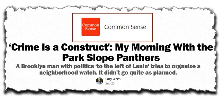 Cover Image for Must-Read Column on Crime in Park Slope, Brooklyn