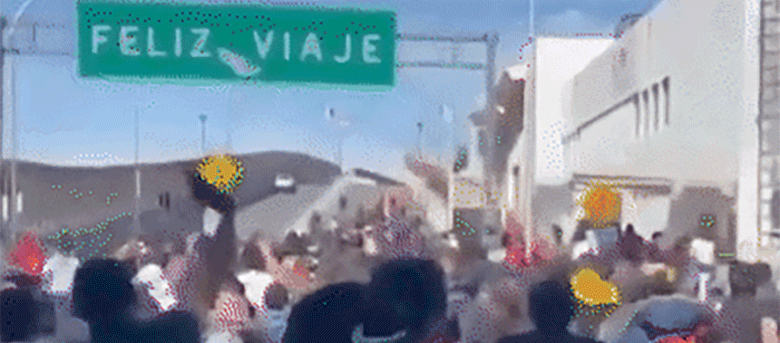 Cover Image for Asylum Seekers? Flash Mob at the Border