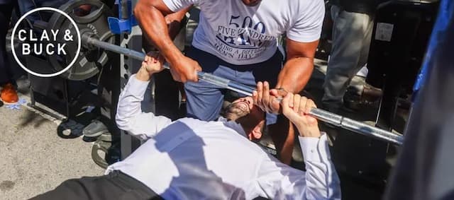 Cover Image for Campaign Meltdown? Mamdani Can’t Bench 135 Lbs in Cringe Video