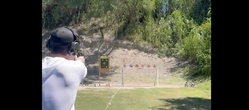 Cover Image for Buck Shows Off Skills on the Range