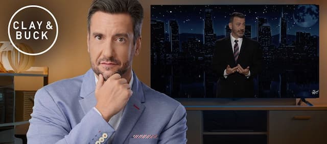 Cover Image for Clay Responds to Kimmel’s Compliment — But Says He Still Owes America an Apology