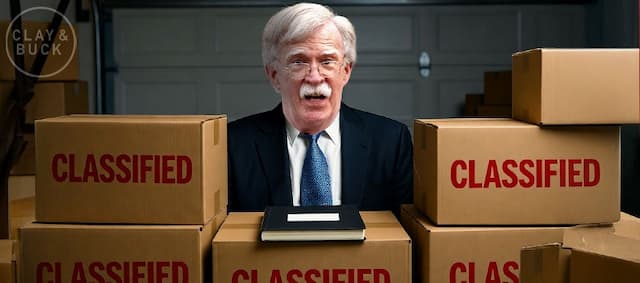 Cover Image for John Bolton Indicted for Mishandling Classified Information