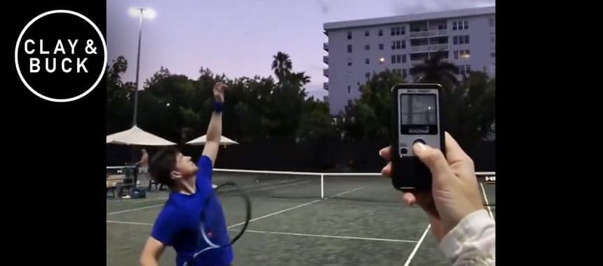 Cover Image for WATCH: The 100 MPH Serve Challenge Video We’ve All Been Waiting For