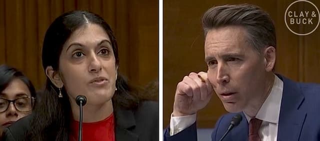 Cover Image for Hawley DESTROYS Woke Doc: “Can Men Get Pregnant?” –- She REFUSES to Answer!
