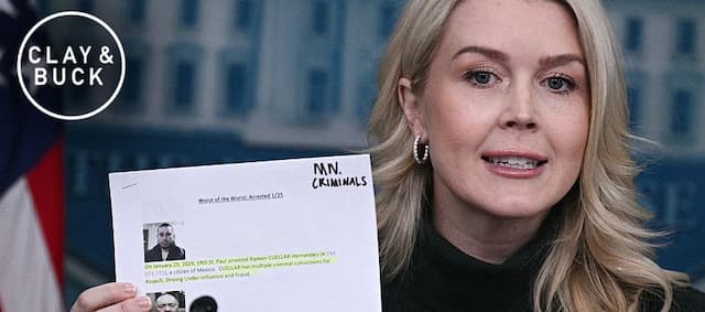 Cover Image for Karoline Leavitt Schools Press Corps with Immigration Truth