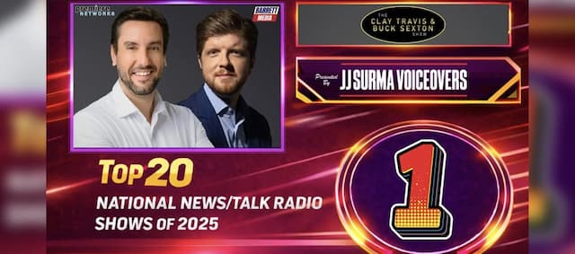 Cover Image for Clay & Buck: #1 National News/Talk Radio Show for 3rd Year in a Row!