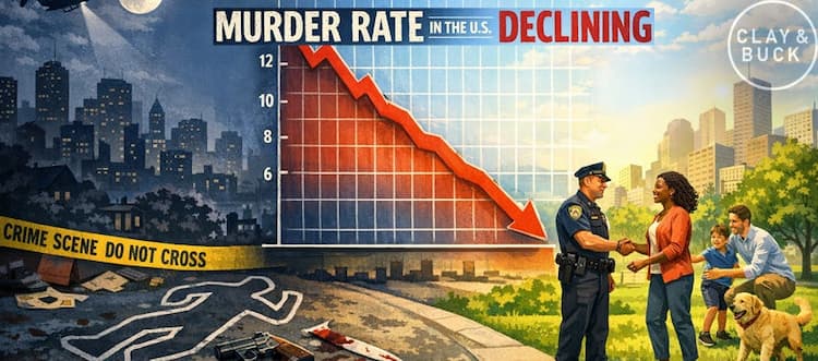 Murder Rate Hits Historic Lows: Why Is This Massive Win Getting Ignored?