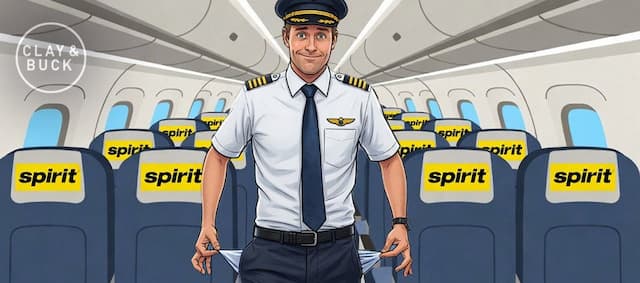 Cover Image for Taxpayers Forced to Bail Out Spirit Airlines After Stupid Biden Judge Killed the Merger