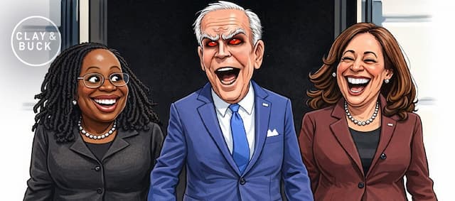 Cover Image for Biden’s Final Curses: Ketanji Brown Jackson and Kamala Harris