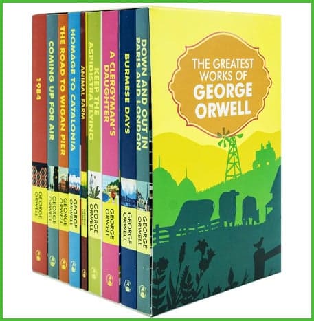 Cover Image for The Greatest Works of George Orwell