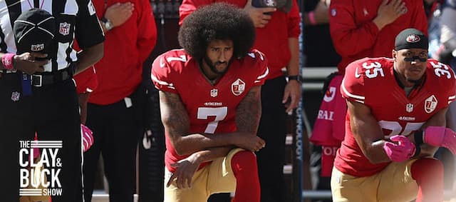 Cover Image for Millionaire Athletes Are Slaves? Clay & Buck Destroy Kaepernick’s Take