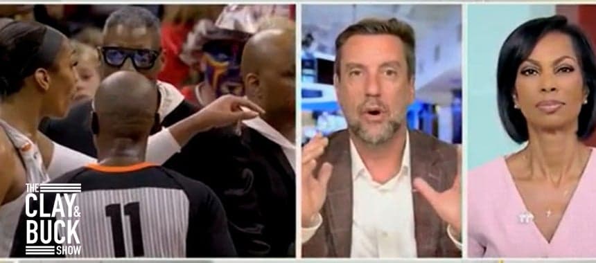 Cover Image for Clay Reacts to A’ja Wilson’s Confrontation with Fan in WNBA Playoffs