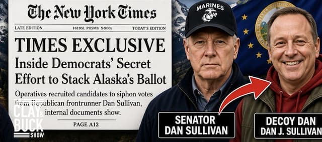 Cover Image for NYT Bombshell: Mary Peltola Caught Planting “Decoy Dan” to Rig Alaska Senate Race