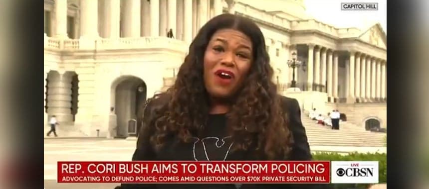 Cover Image for Rep. Cori Bush: Cops for Me, But Not for Thee