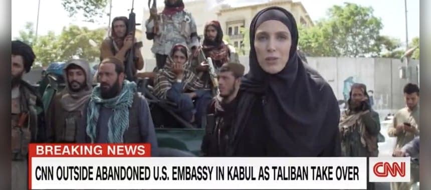 Cover Image for CNN Reporter: “Chanting ‘Death to America!’ But They Seem Friendly”