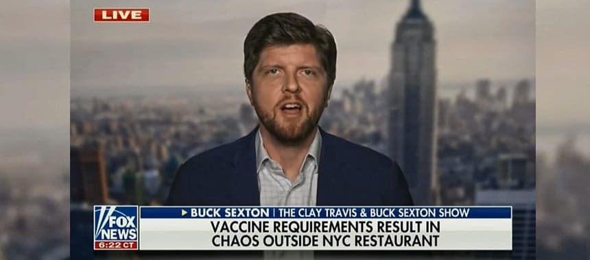 Cover Image for Buck Touts Mask Resistance on Fox News Primetime