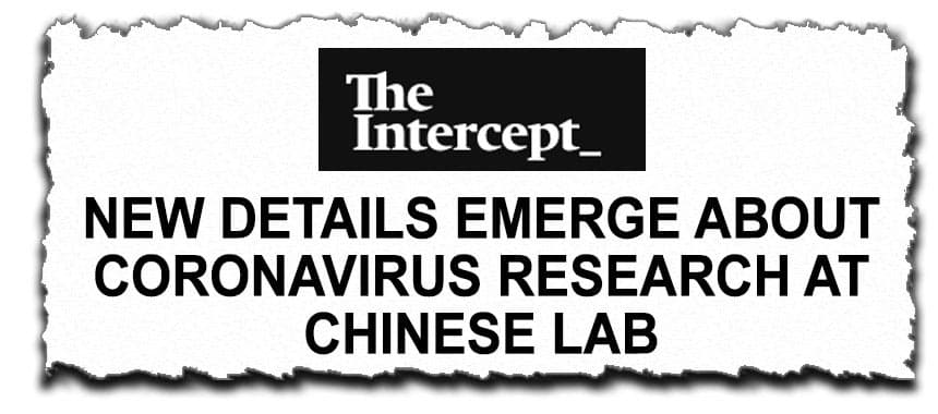Cover Image for The Intercept Finds Proof Fauci Lied About Wuhan Lab Funding