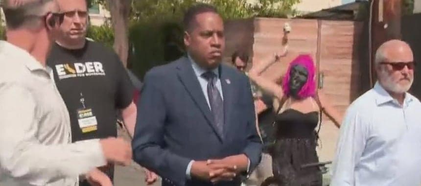 Cover Image for Larry Elder Comes Under Violent Racist Attack, Media Silent
