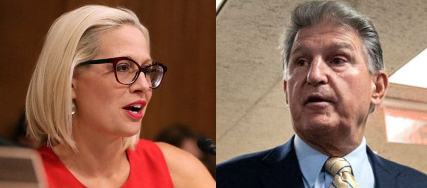 Cover Image for Manchin and Sinema Stymie Democrats on Spending