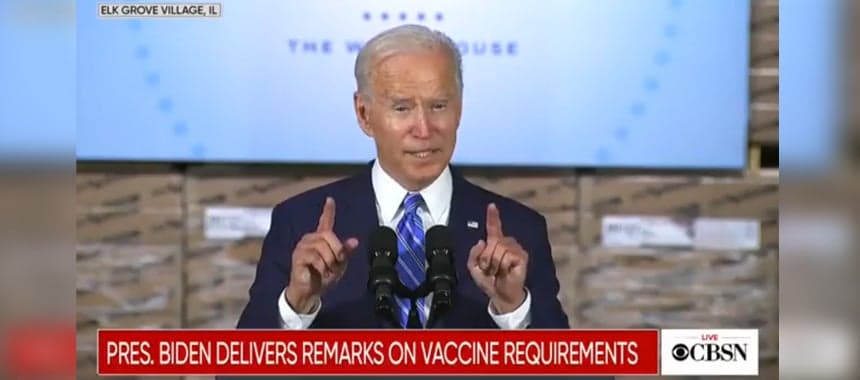 Cover Image for Fact-Check? Biden Says Vaxxed Can’t Get, Spread Covid