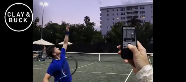 Cover Image for WATCH: The 100 MPH Serve Challenge Video We’ve All Been Waiting For
