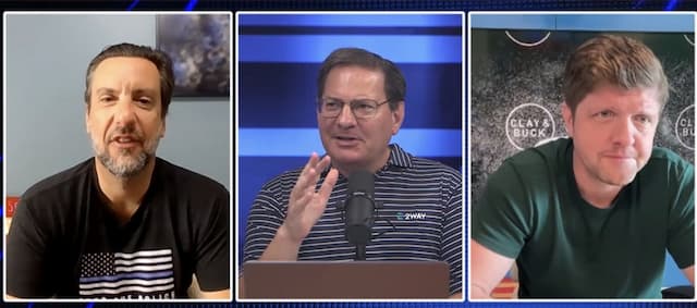 Cover Image for Watch Clay & Buck Appear Together on Up Next with Mark Halperin