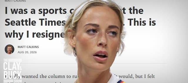 Cover Image for Seattle Times Fires Columnist for Common Sense WNBA Take