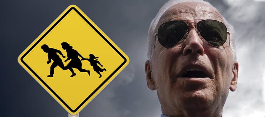 Cover Image for Biden Allows Unvaccinated Illegal Aliens to Flood Border