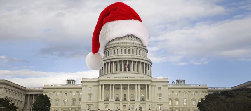 Cover Image for Santa Claus Wins, Bloated Budget Passes