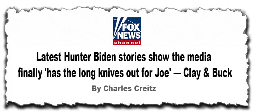 Cover Image for Fox News Picks Up Clay & Buck’s Analysis of the Biden Scandal