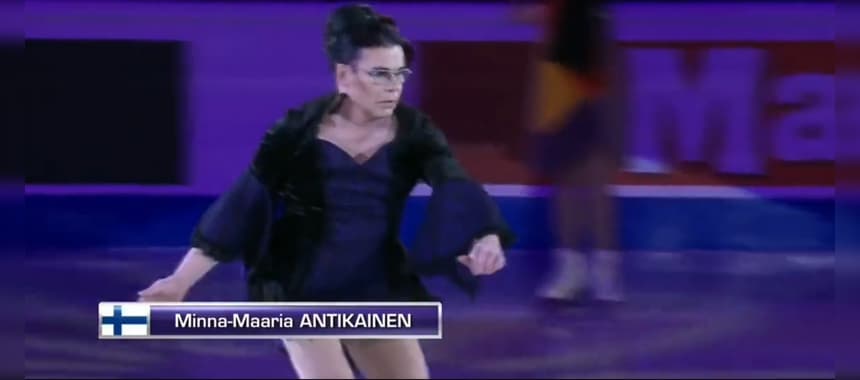 Cover Image for Must-See Video: 59-Year-Old Transgender Figure Skater from Finland